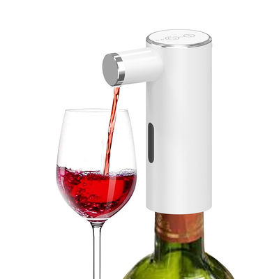 qualità  Stainless Steel Electric Wine Dispenser With 2.5W Power 500mah Battery White Black Red fabbrica