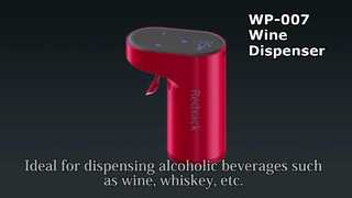 Dispenser di vino intelligente per versare e sobrio velocemente